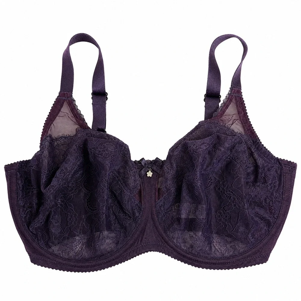 Wacoal 34G Retro Chic Full Figure Full Coverage Underwire Bra 855186 Women's